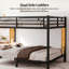 Queen Over Queen Bunk Bed-1091581982