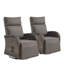Chaise longue inclinable et réglable en osier Serita-101888312-101888313