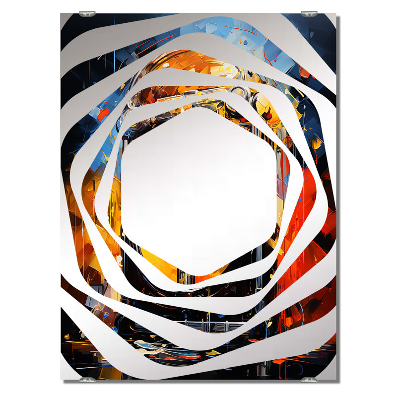 Miroir mural Mahabir - Jukeboxes, 32 po x 24 po