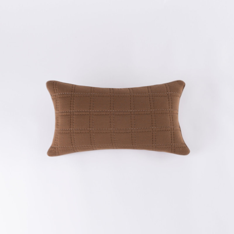 Gana 100% Cotton Pillow Sham - King, King, Saddle