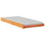 Vidaxl Bed Frame Wax Brown Solid Wood 90 X 190 Cm Durable Bed Frame