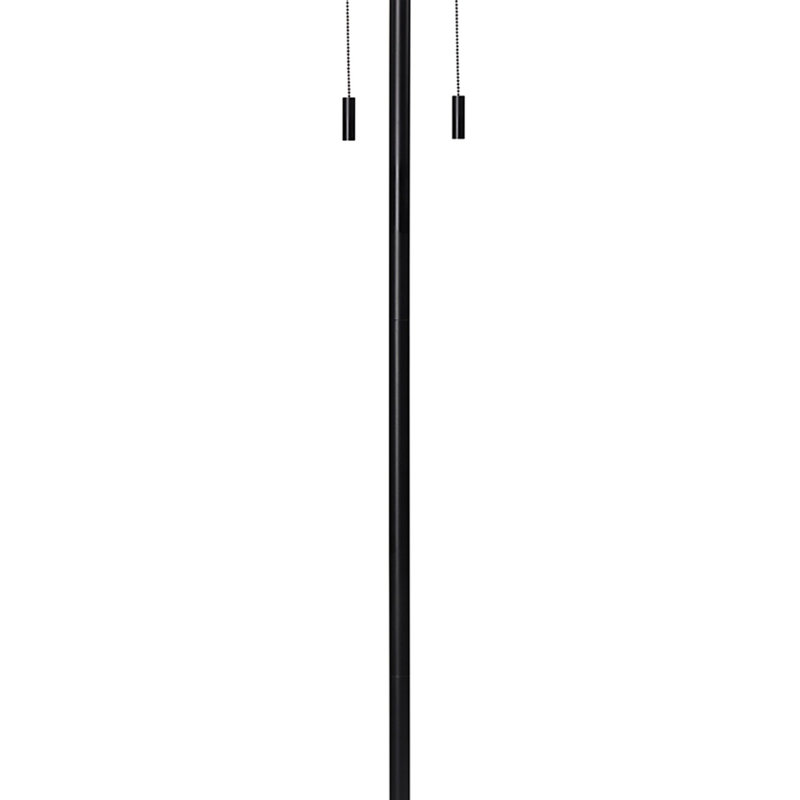 Lampe sur pied 64 "Sarahanne, Noir