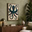 Geometric Octopus Coastal - Wrapped Canvas-326684923-326684924