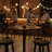Bushrah Round Metal Base Dining Table-518183056-518183061