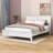 Zachai Wood Platform Bed Frame with Headboard-676043138-676043136