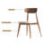 Nordic simple rectangular dining table set-104311375
