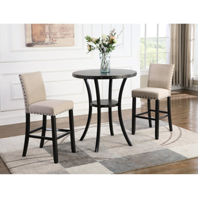 Table de patio ronde Finish
