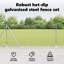 Galvanised Steel Border Fencing-1638585292-1638585286