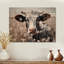 Keisacker, fleur de vache broutant sur bois-470603746