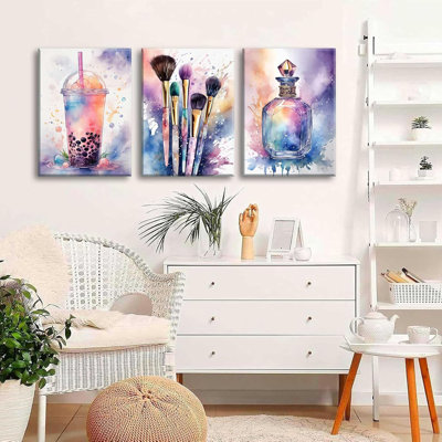 3 Piece Wrapped Canvas Print