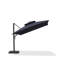 Parasol en porte-à-faux carré 8 'avec base et rotation à 60 degrés-130133132-139058136
