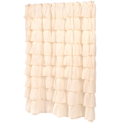 Rideau de douche simple Carmen