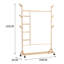 Anwar 100cm Rolling Clothing Rack