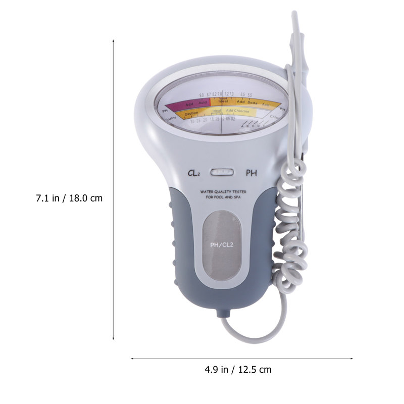 Portable PH Meter Residual Chlorine Detector CL2 Chlorine Tester