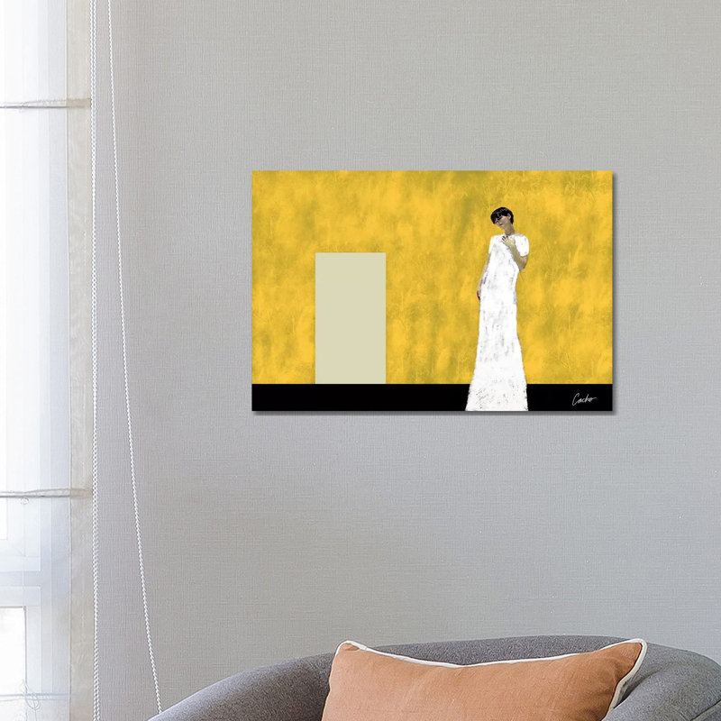 The Gate Of The Night by Jose Cacho - Wrapped Canvas Painting