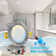 Panel Downlight 6'' Selectable Color Temperature Dimmable Air-Tight IC Rated LED Canless Recessed Lighting Kit