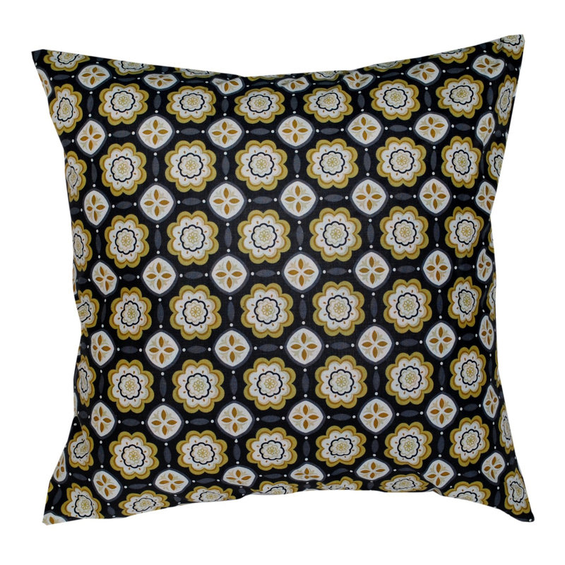 Ratliff Floral Square Cushion Cover
