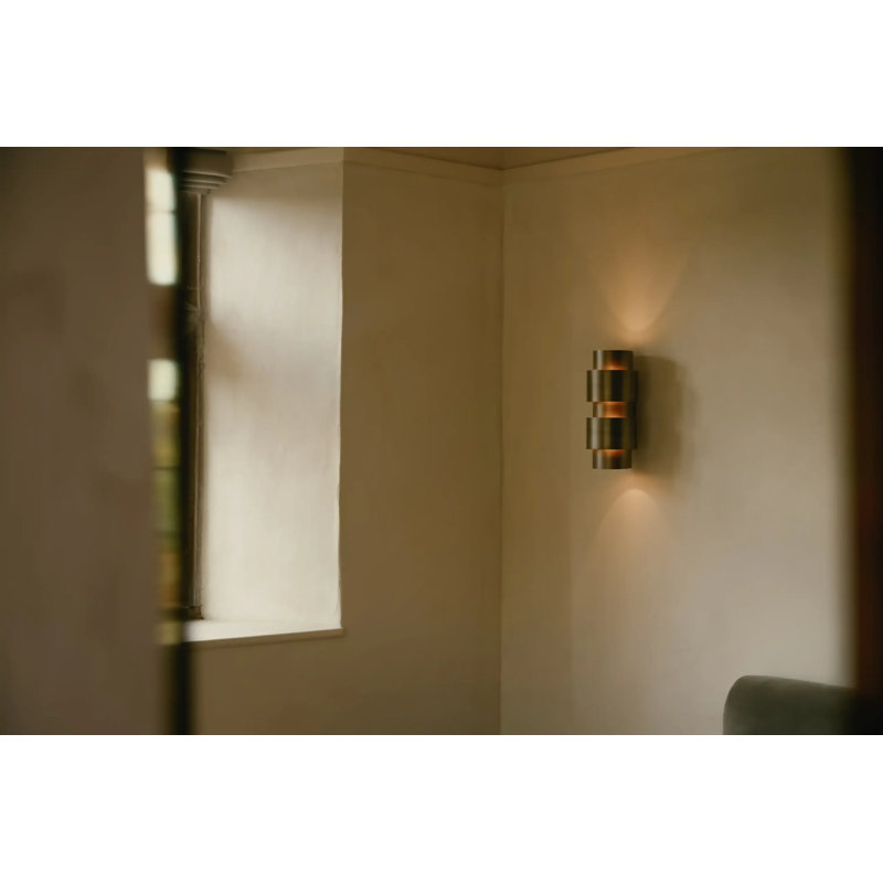 Ring 2 - Light Flush Mounted Sconce, Bronze