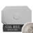 Endurathane Felix Ceiling Medallion, 25 1/4"W x 17 1/4"H x 1 3/4"P, Hand-Painted Pearl White Finish-28941094