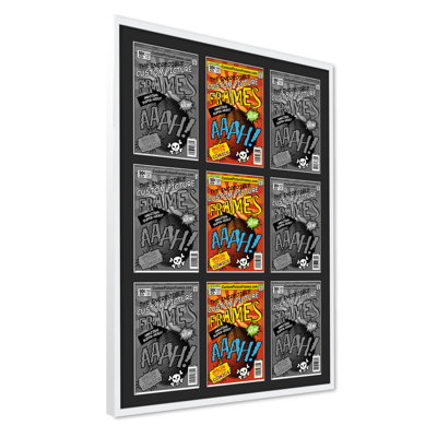 Wood Picture Frame with Mat