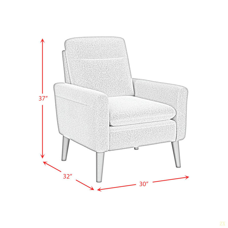 Chaise avec accoudoirs Hawk