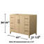 Elan 41'' W Single Bathroom Vanity Base-157347695