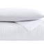 Ensemble de housse de couette en lin tissé gaufré Southshore Fine Linens en blanc, literie 100% coton texturé avec fermeture à boutons et attaches d'angle, 1 housse de couette et 1 taie décorative, simple / simple TG-70084768