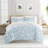 Soft Country Home Pattern Reversible Duvet Cover Set-45420058