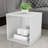 Danavia Stackable Cube End Table - Contemporary Minimalist Modular Shadowbox Accent Furniture for Bedroom, Living Room, or Office-763079680