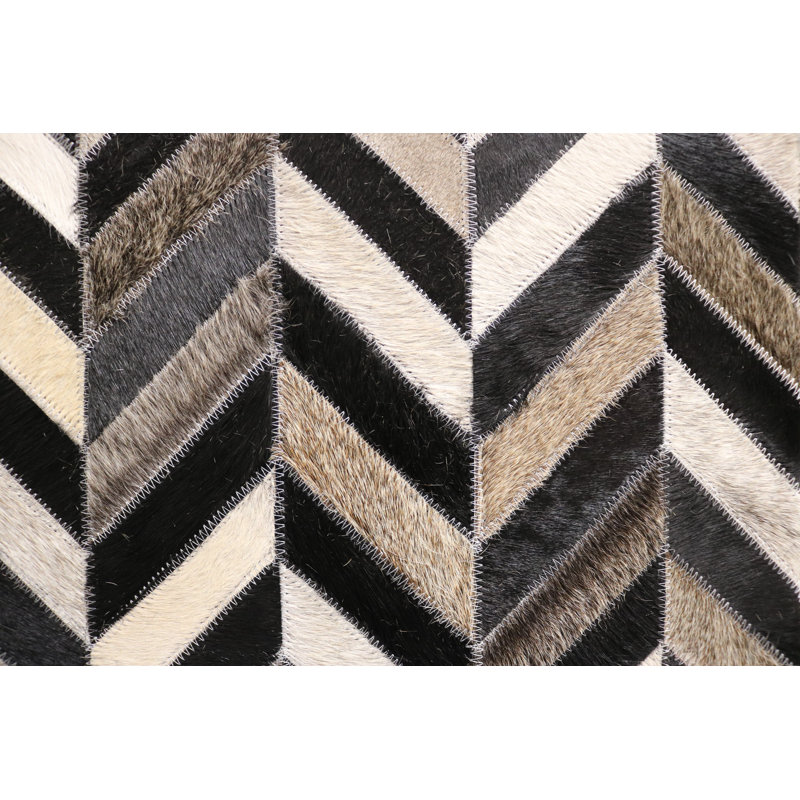 Pouf en cuir Chande