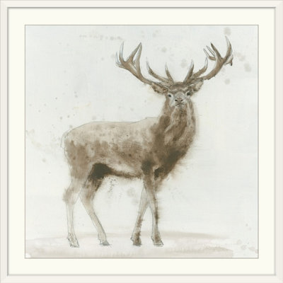 «Stag» par Ieuan, reproduction d'art