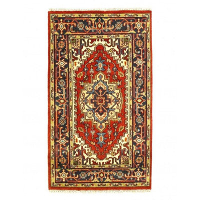Tapis unique rouille 3 pi x 5 pi 2 po Paidyn