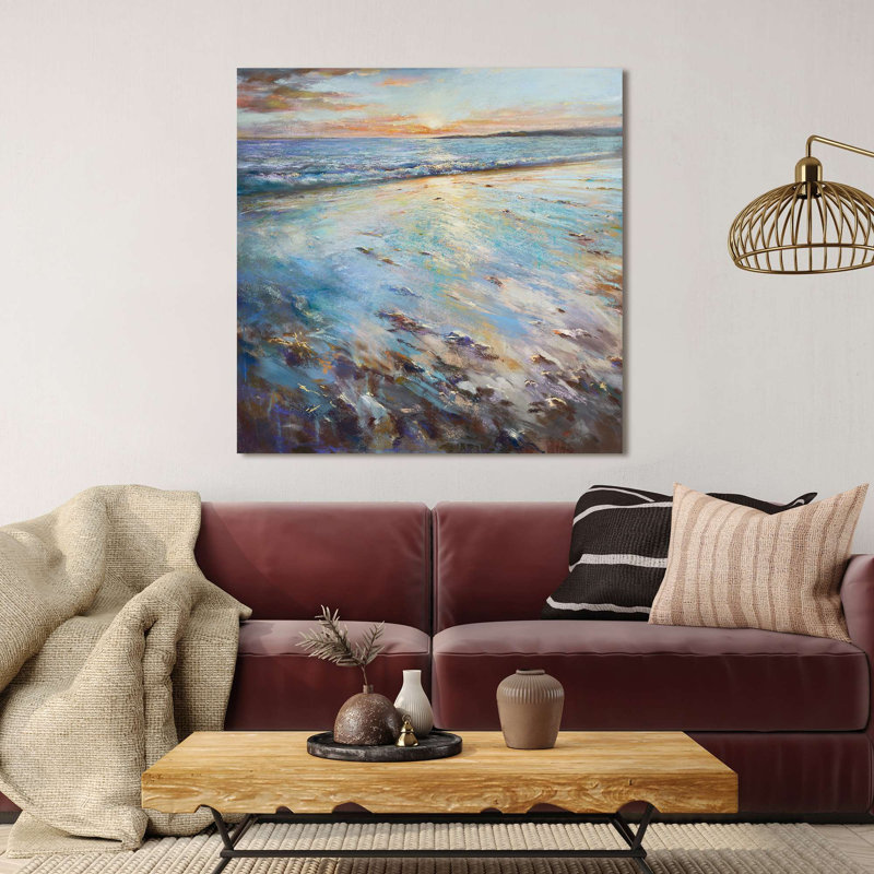 Landscape Painting: Savouring Every Moment by Nel Whatmore - Wrapped Canvas Print, 70cm H x 70cm W
