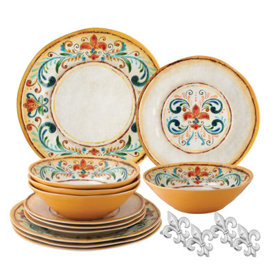Mccaughey Piece Melamine Dinnerware Set - Service for 4