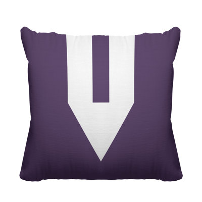 Sherman Geometric Vee Shape Indoor/Outdoor Throw Pillow
