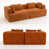 Flanelle orange est en rupture de stock