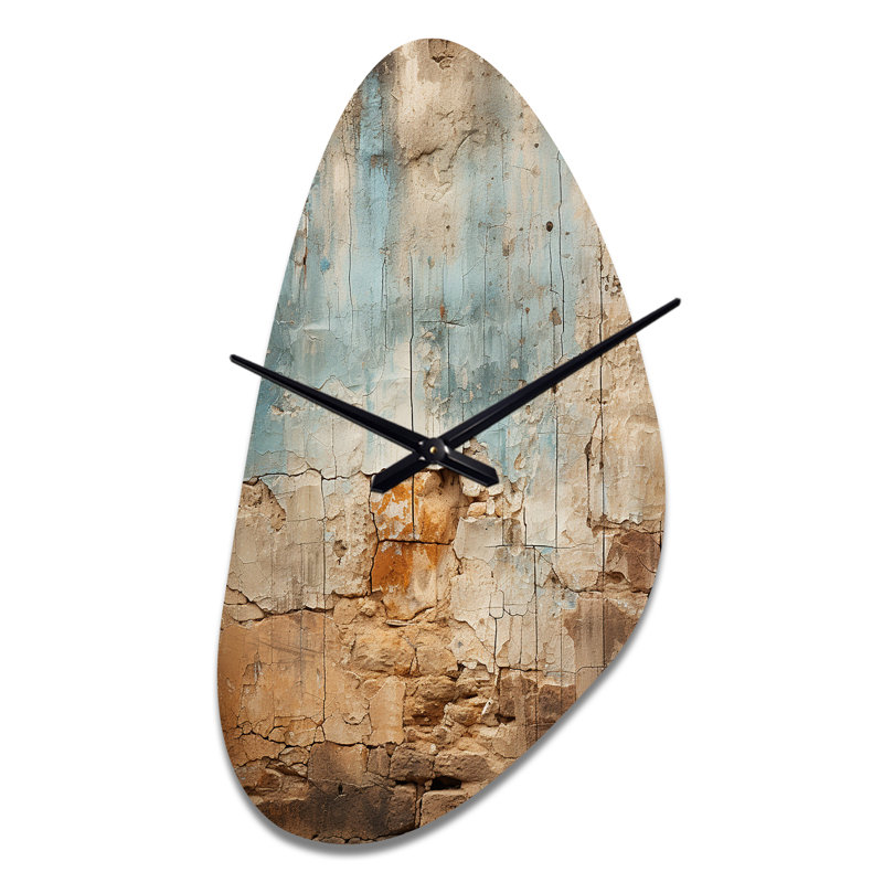Horloge murale Hebrew Western Wall Collage I - Judaism, Moyenne