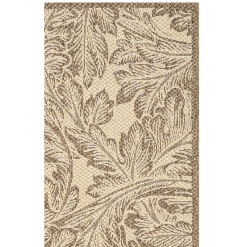 Tapis d'intérieur / extérieur à fleurs Herefordshire Performance, Rectangle 4 pi x 5 pi 7 po