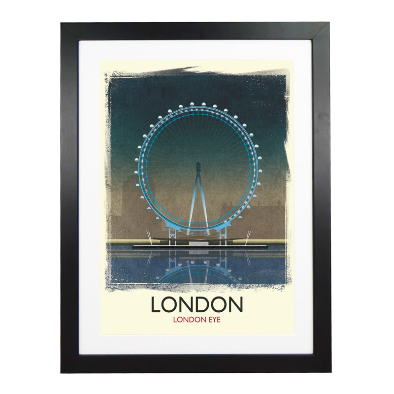 Print, Black, 43.5cm H x 33.5cm W x 2.2cm D