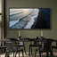 "Ocean Waves at Sunset", art mural sur toile - Photographie côtière sereine pour maison de plage ou espaces relaxants-116517288-116517287