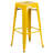 Nieva Commercial Grade Backless Indoor-Outdoor Stool with Square Seat-83911047-121738848-90142547