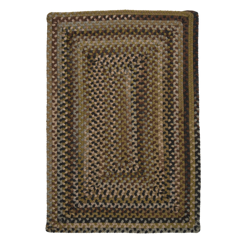 Tapis de surface marine tressée géométrique Serafin, Ovale 2 pi x 7 pi