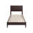 Amandah Low Profile Solid Wood Panel Bed-1063239665-1063239674