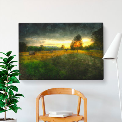 Countryside View - Wrapped Canvas