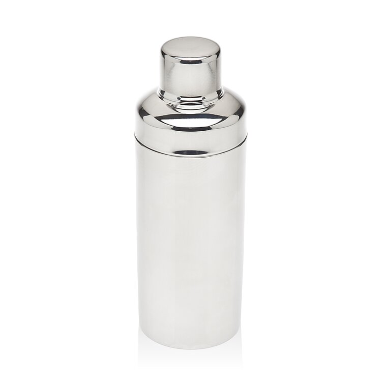 Better Homes & Gardens 23oz Stainless Steel and Glass Clear Cocktail Shaker