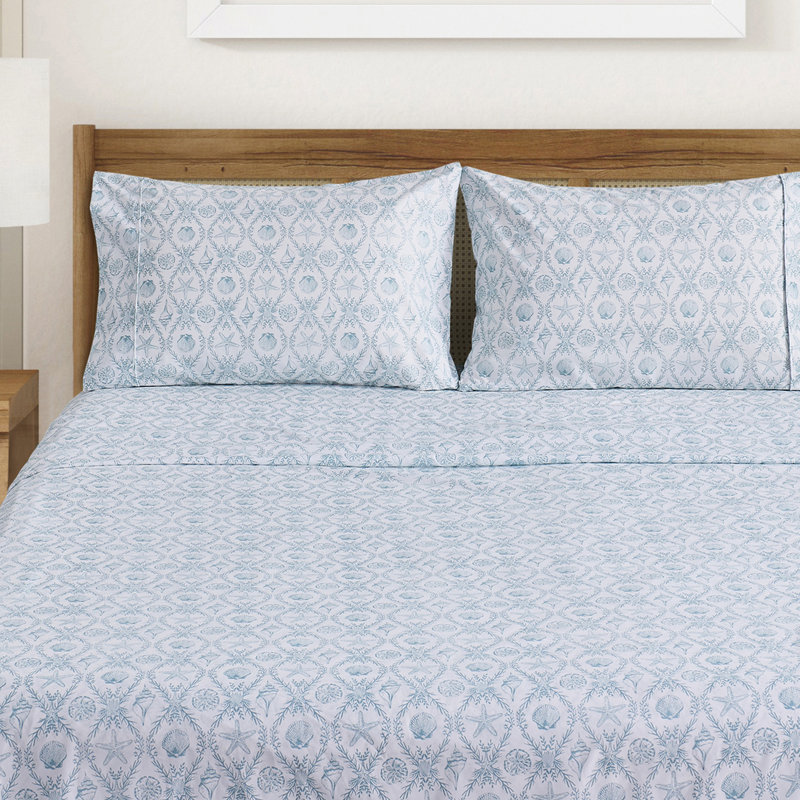 Ensemble de draps en microfibre ultra doux, Ensemble de draps pour grand lit + un drap-housse , Ancrage
