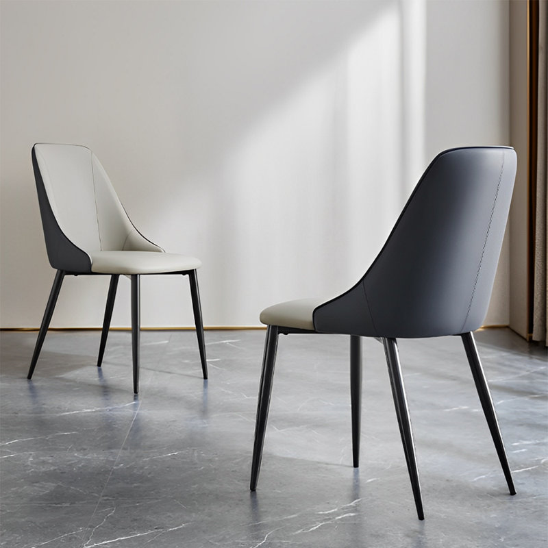 Modern simple rock plate dining table sets, 29.52"H x 62.99"L x 31.49"W
