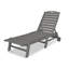 Chaise longue à roulettes Lakeside POLYWOOD-9706106