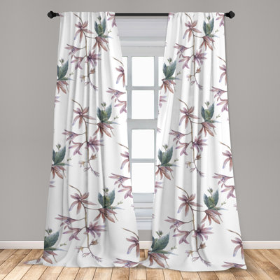 Murano Semi Sheer Curtain Pair