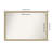 Paris Champagne Bathroom Vanity Non-Beveled Wall Mirror-1143484199